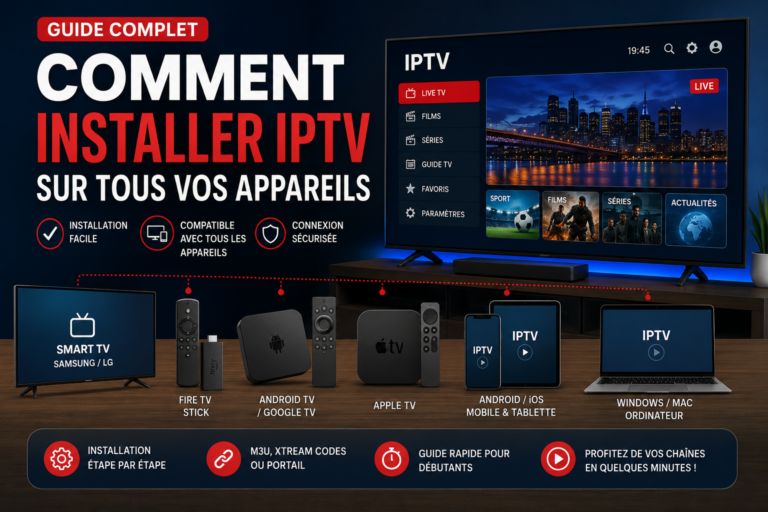 Guide complet pour installer IPTV
